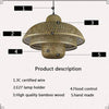 Modern Boho Rattan Pendant Light