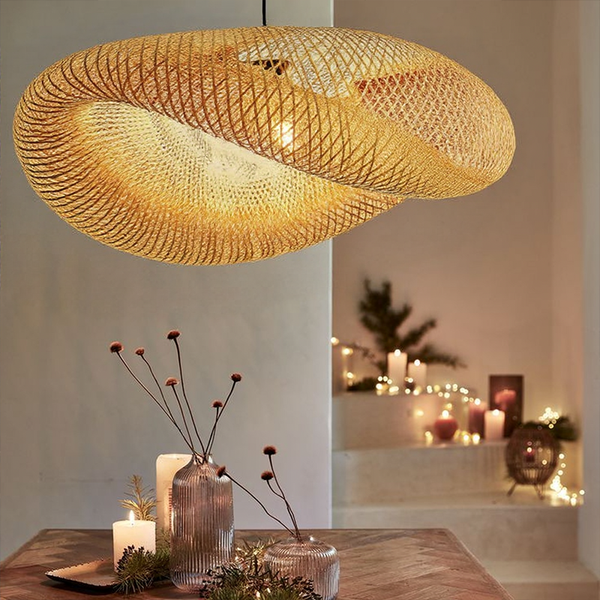 Modern Bamboo Pendant Lamp