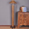 Thai Handwoven Bamboo Floor Lamp for Villa or Hotel Décor