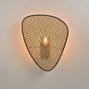 Cane Weave Wall Light