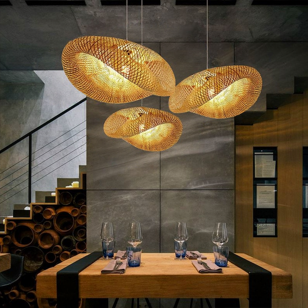 Modern Bamboo Pendant Lamp