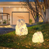 Outdoor Waterproof Resin Rock Garden Light for Lawn and Courtyard